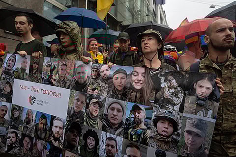 Portraits of LGBT Ukrainian servicemen